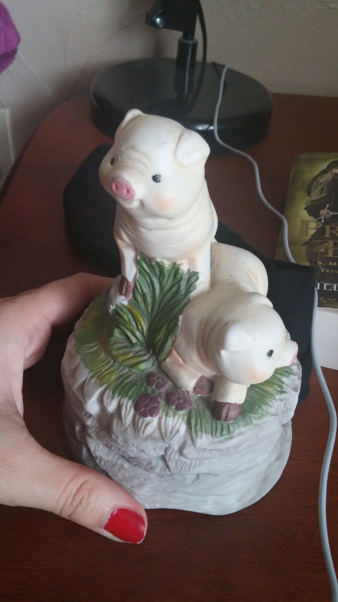 Today I said yes to these musical pigs and I don't regret it. They're amazing. 