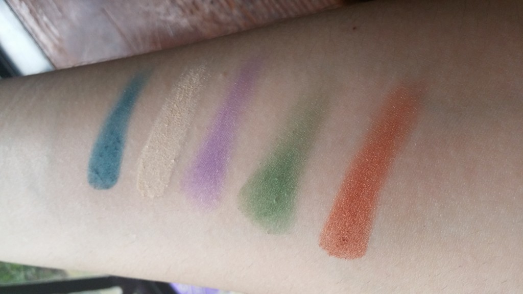 Look at these lovely swatches! They look good here but omg, I promise you they look SO much better in person. This was a simple swatch too. Not like double or triple finger swatch.