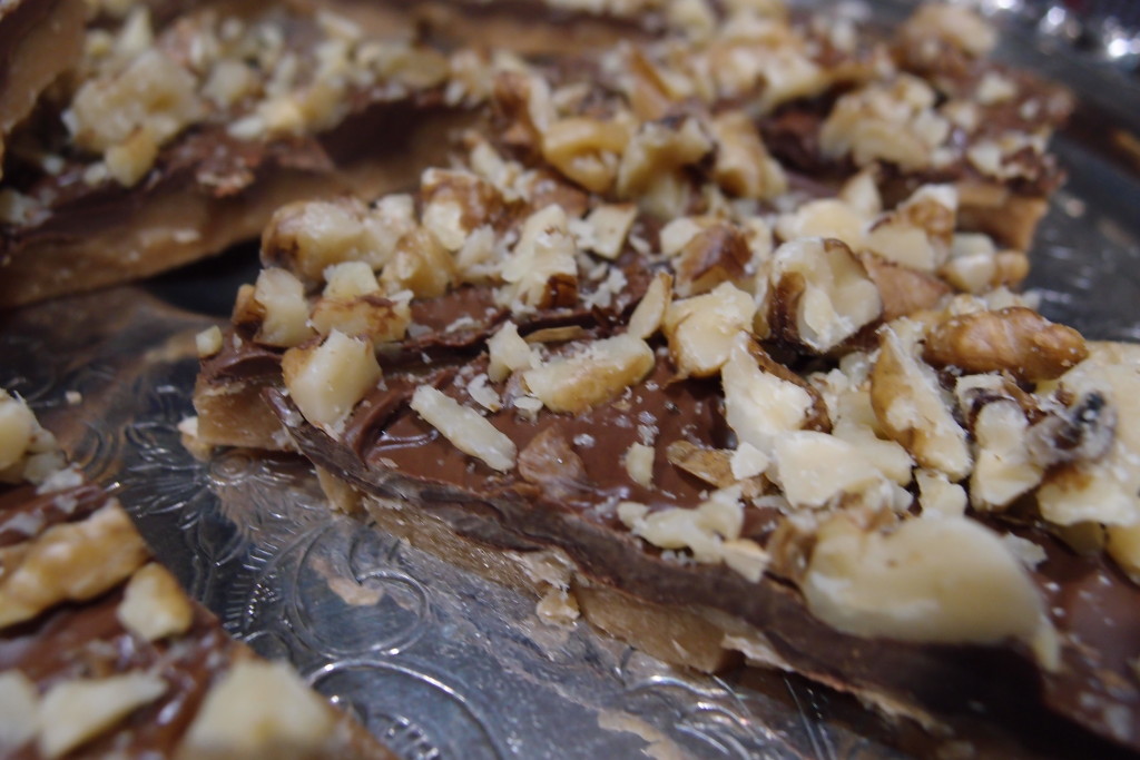 Walnut Toffee Chocolate Baking